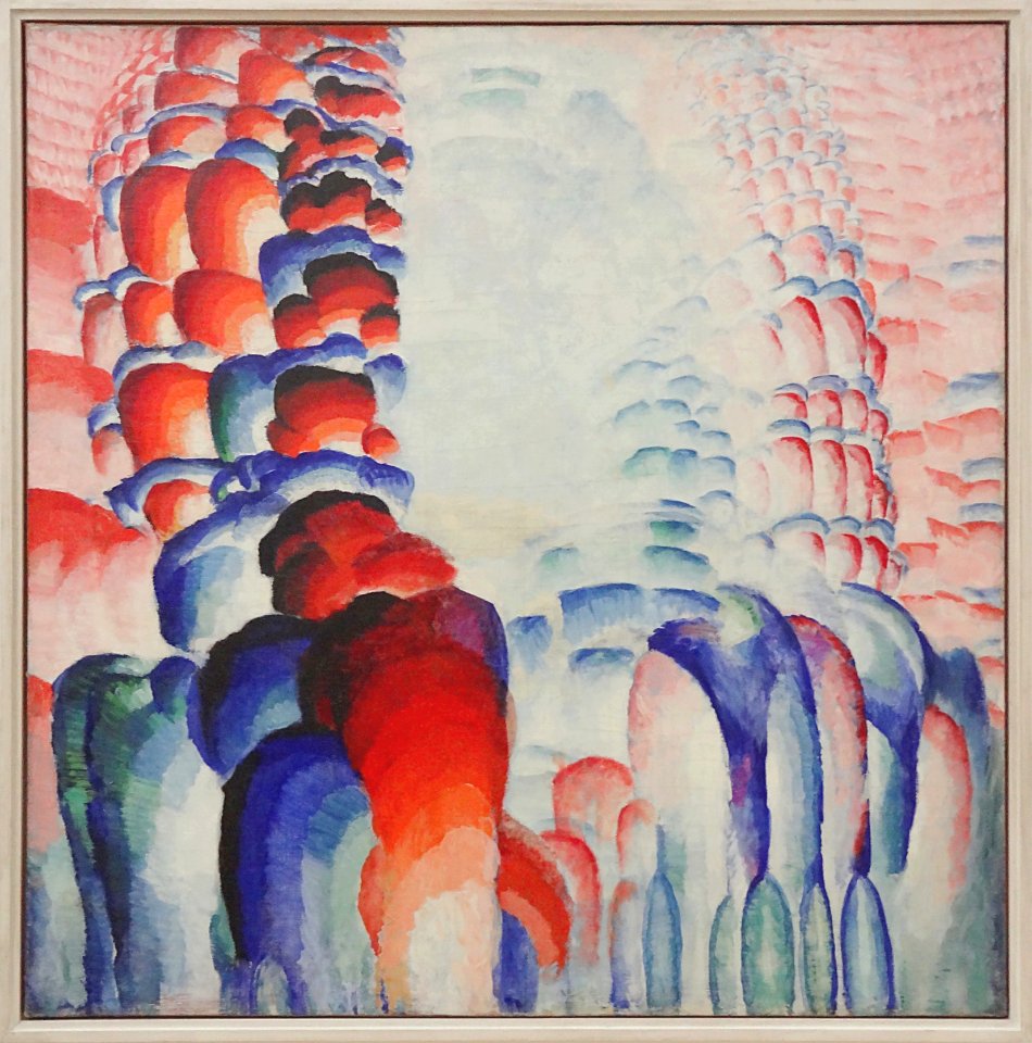 "Motif hindou", Frantisek Kupka, 1919. Centre Pompidou, Pa…