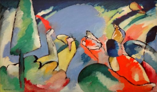 "Improvisation XIV", Vassily Kandinsky, 1910. Centre Pompi…