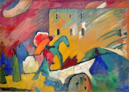 "Improvisation", Vassily Kandinsky, 1909. Centre Pompidou,…