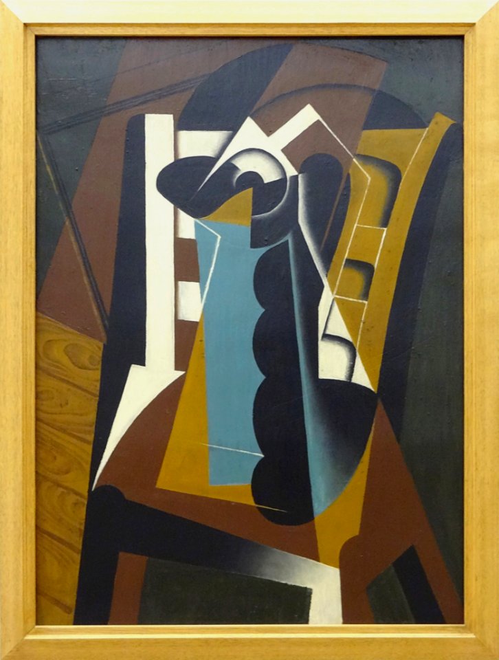 "Nature morte sur une chaise", Juan Gris, 1917. Centre Pom…