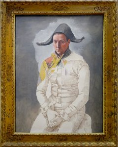 "Arlequin", Pablo Picasso, 1923. Centre Pompidou, Paris.