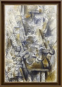 "Nature morte au violon", Georges Braque, 1911. Centre Pom…