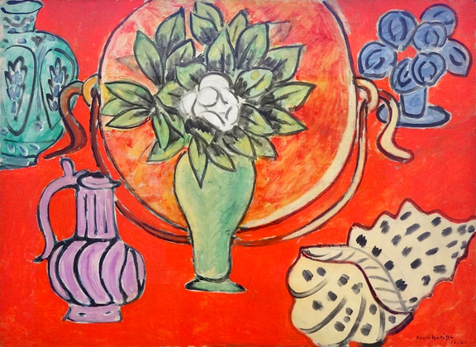 "Nature morte au magnolia", Henri Matisse, octobre 1941. C…