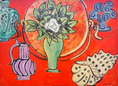 "Nature morte au magnolia", Henri Matisse, octobre 1941. C…