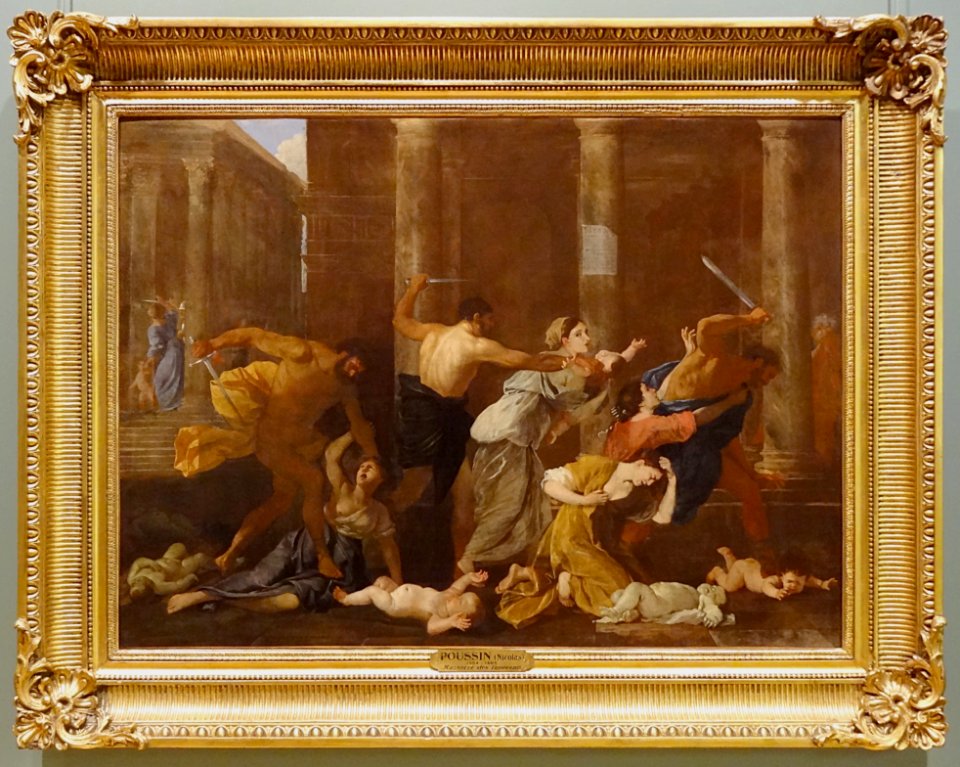 "Le Massacre des Innocents", Nicolas Poussin, vers 1627-16…