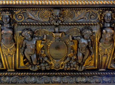 Coffre de mariage (détail), Italie, 2ème moité du 16ème si…