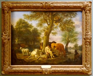 "Mercure, Argus et Io", Adriaen van de Velde, 1665. Musée …