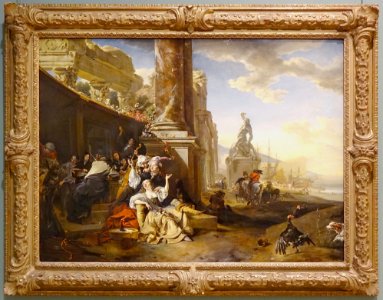 "La partie de plaisir", Jan Weenix, 1667. Musée du Petit P…