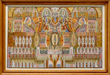 "Composition décorative", Augustin Lesage, 1936. LaM, Vill…