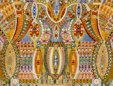 "Composition décorative" (détail), Augustin Lesage, 1936. …