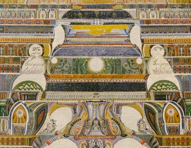 "Enigmes des siècles" (détail), Augustin Lesage, vers 1920…