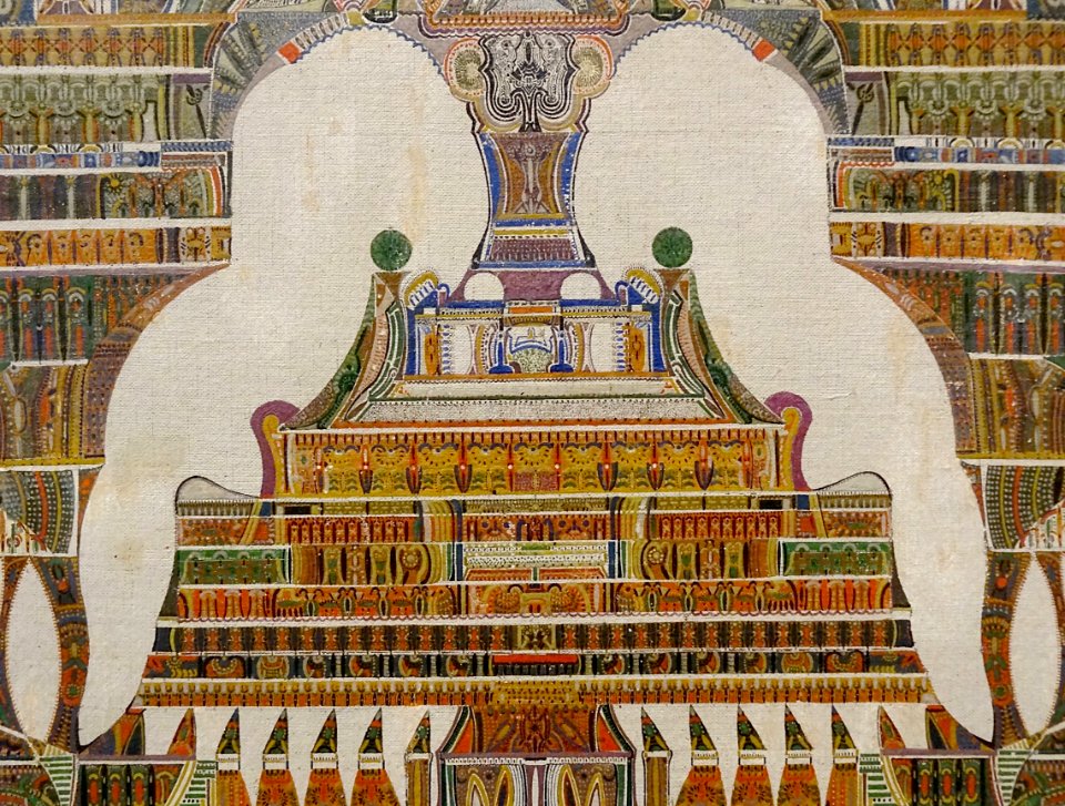 "Enigmes des siècles" (détail), Augustin Lesage, vers 1920…