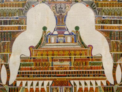 "Enigmes des siècles" (détail), Augustin Lesage, vers 1920…