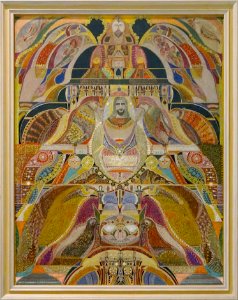 "Composition symbolique", Augustin Lesage, 1928. Lam, Vill…