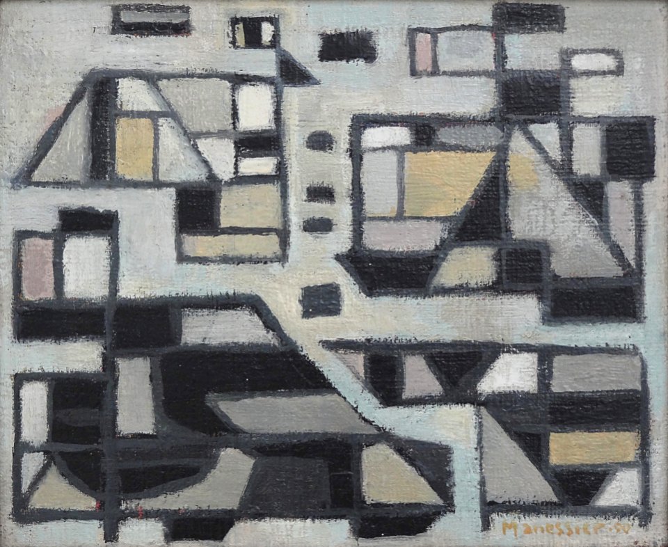 "Port marchand", Alfred Manessier, 1950. LaM, Villeneuve-d…