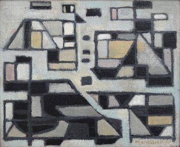 "Port marchand", Alfred Manessier, 1950. LaM, Villeneuve-d…
