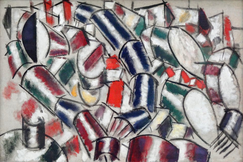 "Femme couchée", Fernand Léger, 1913. LaM, Villeneuve-d'As…