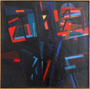 "Livre de flamme', Jean Dewasne, 1947-1949. LaM, Villeneuv…