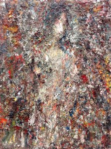 "Annemie", Eugène Leroy, 1981-1983. LaM, Villeneuve-d'Ascq…