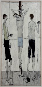 "La Lapidation", Bernard Buffet, 1948. LaM, Villeneuve-d'A…