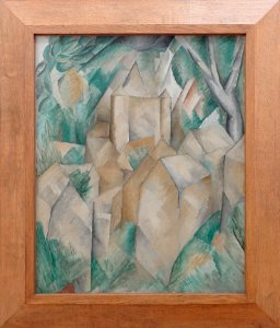 "La Roche-Guyon", Georges Braque, été 1909. LaM, Villeneuv…