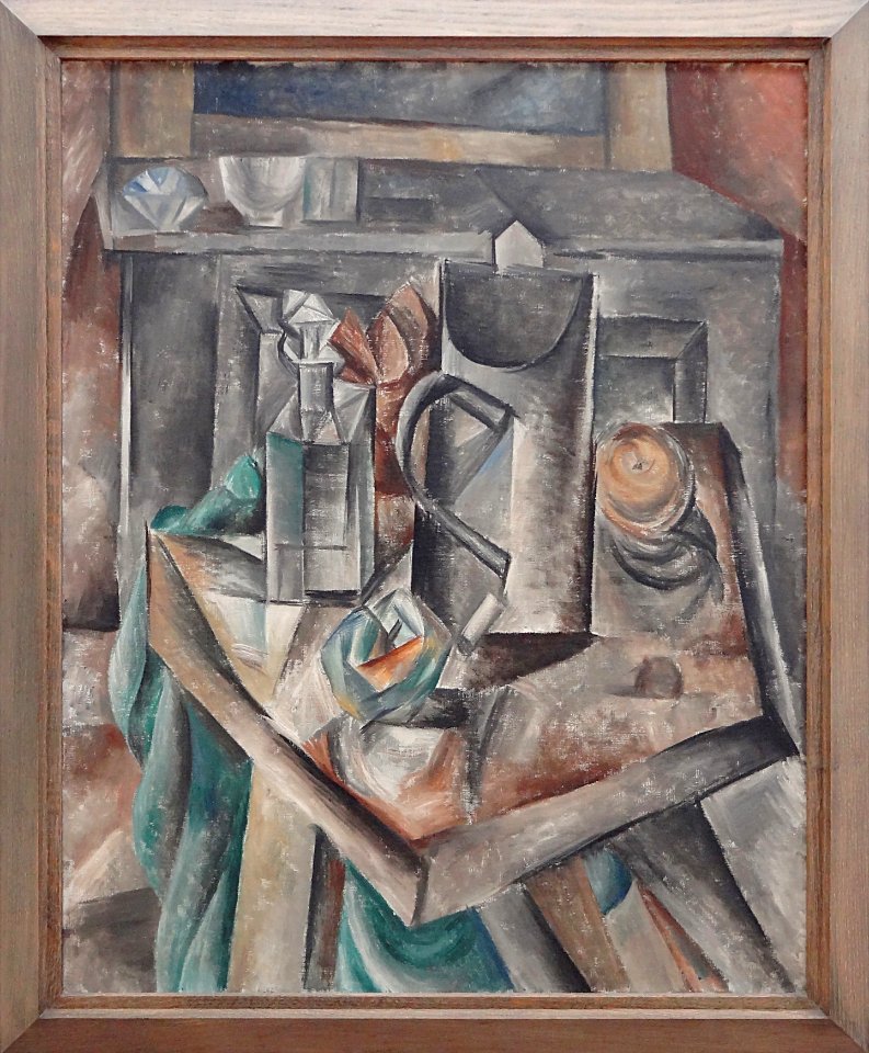 "Le bock", Pablo Picasso, 1909. LaM, Villeneuve-d'Ascq.