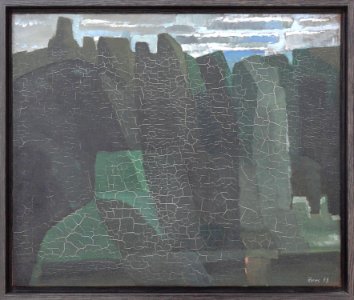 "Les arbres", Francisco Borès, 1938. LaM, Villeneuve-d'Asc…