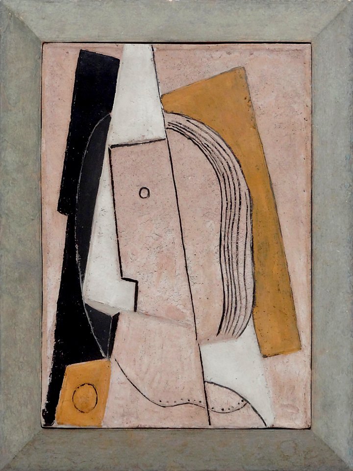 "Tête de femme", Henri Laurens, 1919. LaM, Villeneuve-d'As…