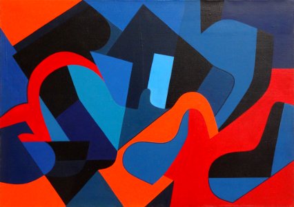 Sans titre, Jean Dewasne, 1949-1952. LaM, Villeneuve-d'Asc…
