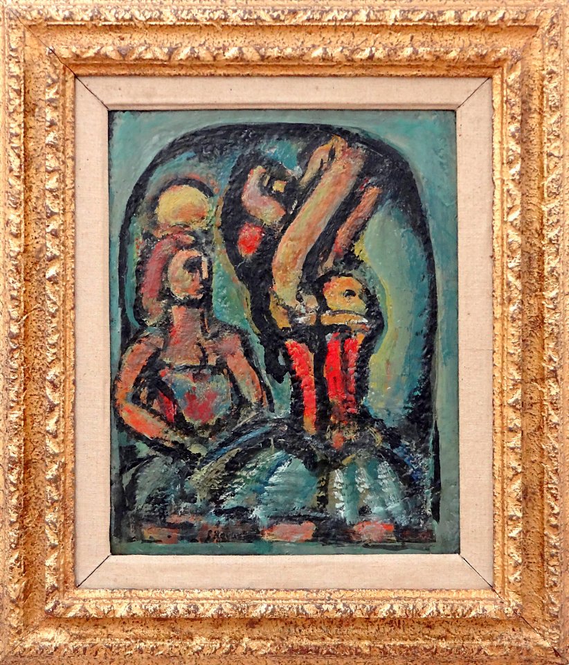 "Danseuses de cirque", Georges Rouault, vers 1948. LaM, Vi…