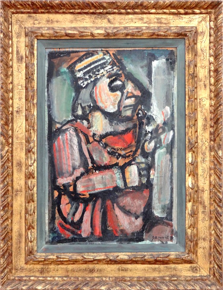 "...Nous croyant Rois...", Georges Rouault, 1939. LaM, Vil…