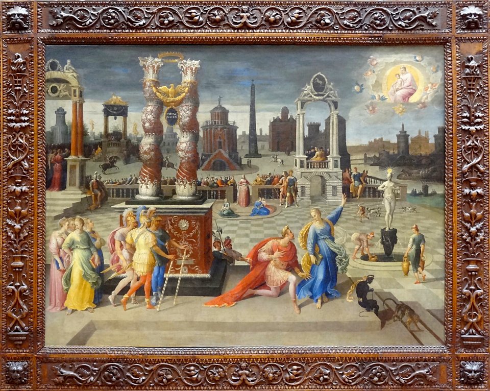 "La Sibylle de Tibur", Antoine Caron, vers 1575-1580. Musé…