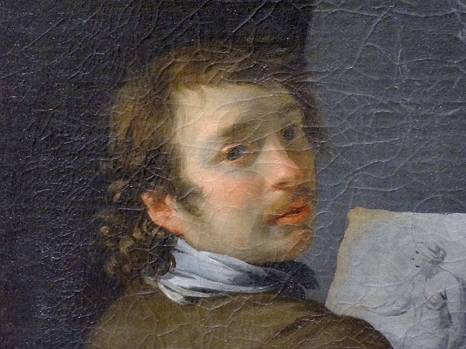 "Réunion d'amis" (détail), Eustache Le Sueur, vers 1644-16…