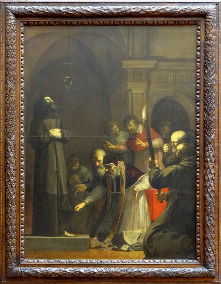 "Le pape Nicolas V, en 1449, se fait ouvrir le caveau de s…