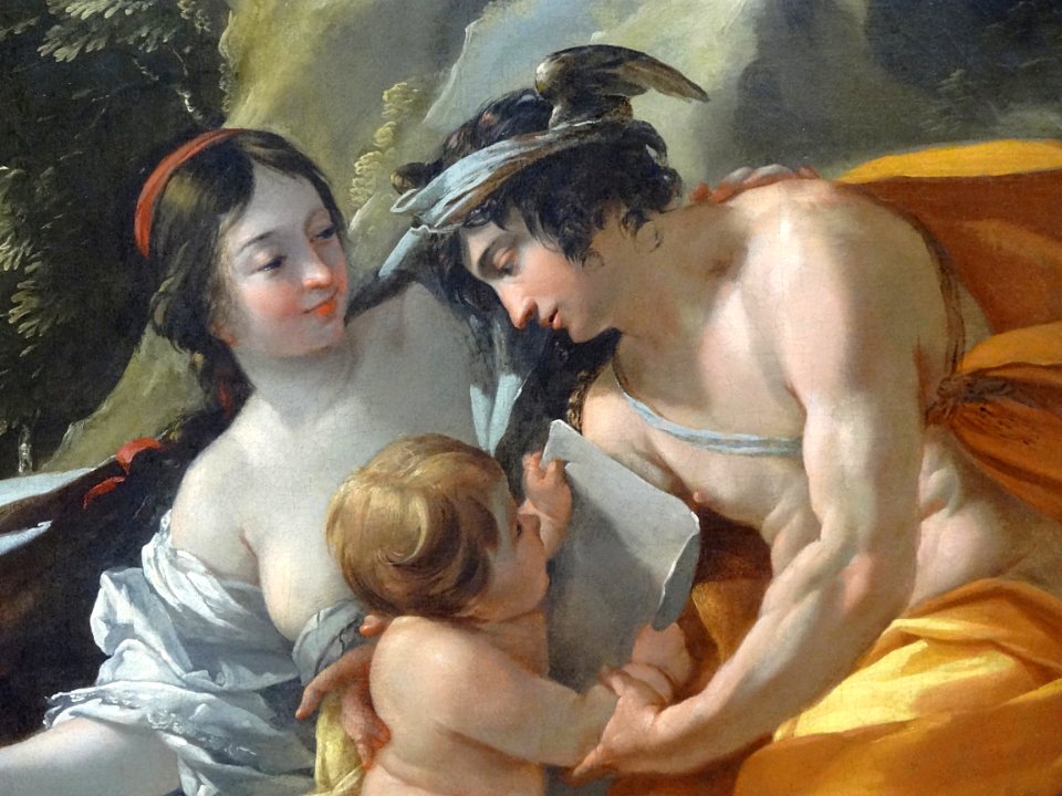 "Vénus confie à Mercure l'éducation de l'Amour" (détail), …