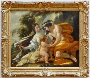 "Vénus confie à Mercure l'éducation de l'Amour", Nicolas C…
