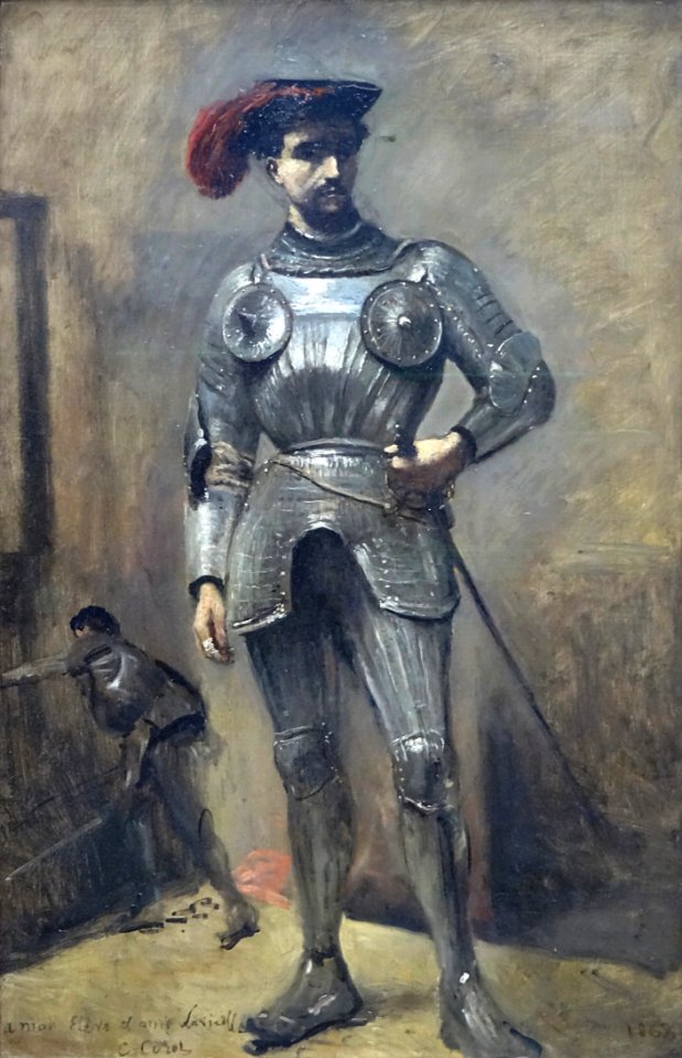 "L'homme à l'armure", dit aussi "Le chevalier", Camille Co…