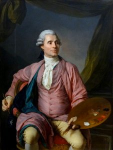 "Portrait de Joseph-Marie Vien, peintre", Joseph Siffred D…