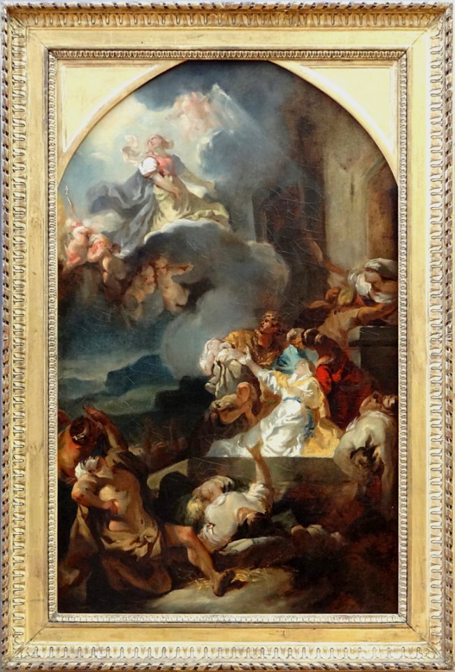 "Le miracle des ardents", Gabriel-François Doyen, vers 176…