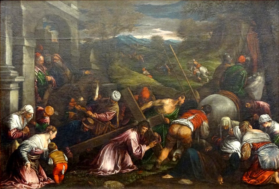 "La montée au Calvaire", Francesco Bassano, 1572. Musée du…
