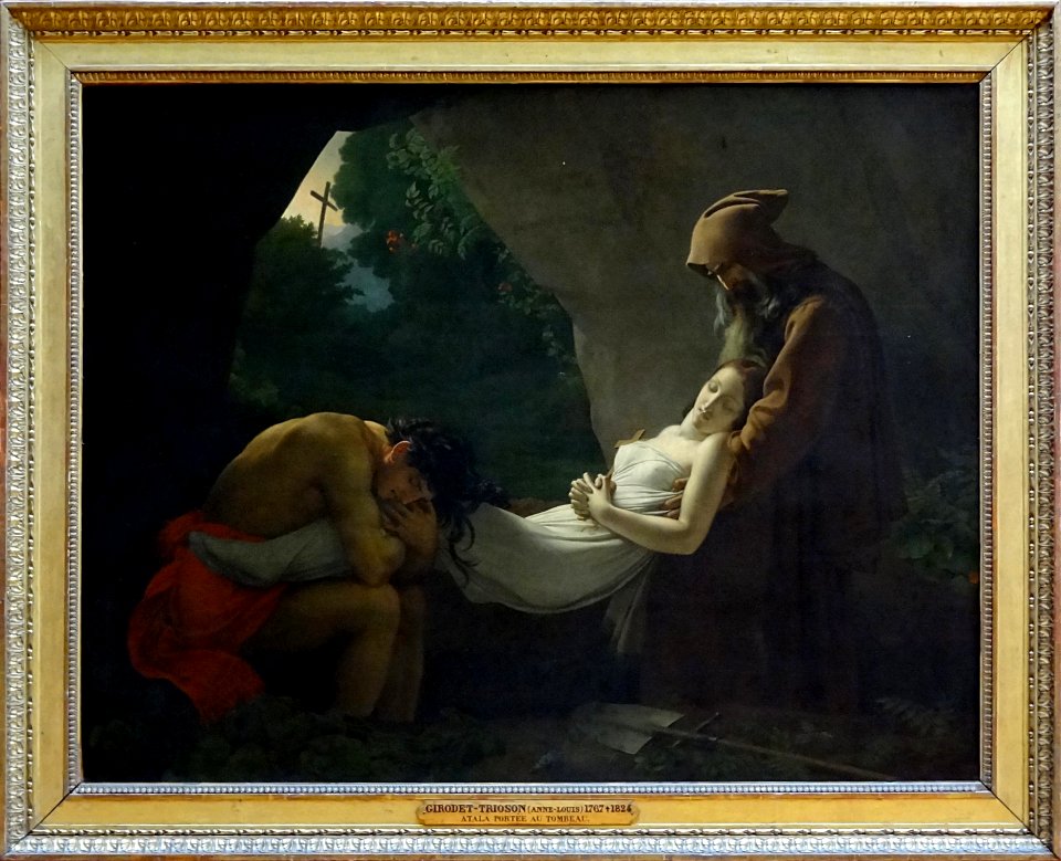 "Atala portée au tombeau", Anne-Louis Girodet de Roucy-Tri…