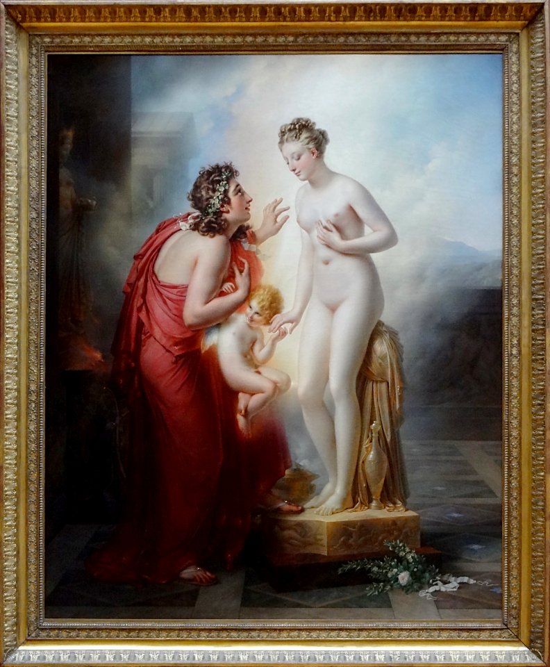 "Pygmalion et Galathée", Anne-Louis Girodet de Roucy-Trios…