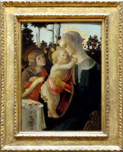 "La Vierge et l'Enfant avec le jeune saint Jean Baptiste",…. Free illustration for personal and commercial use.