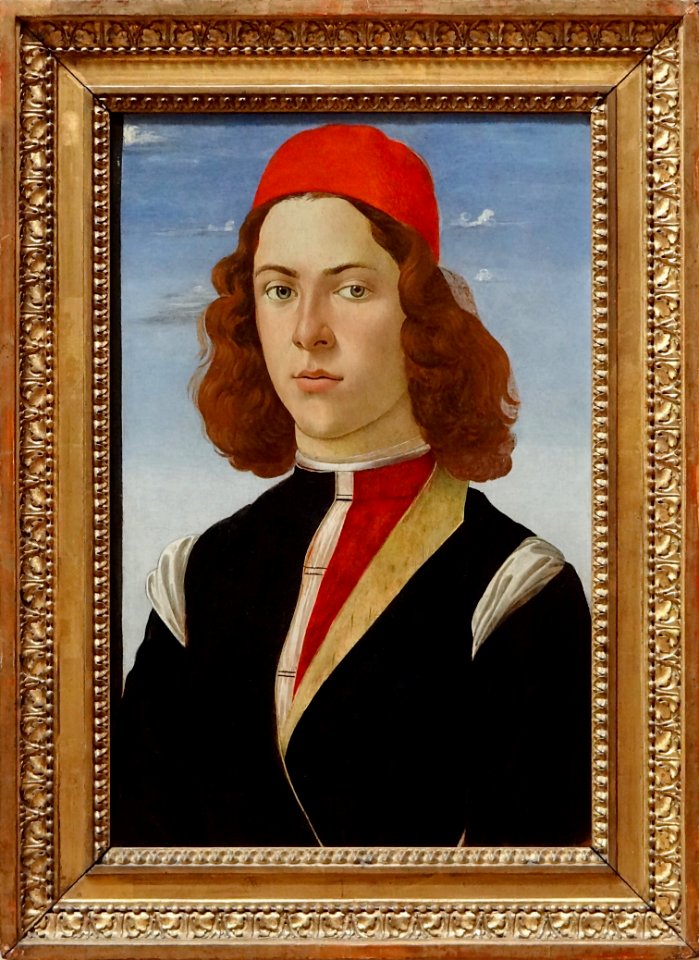 "Portrait de jeune homme", Sandro Botticelli ou son atelie…