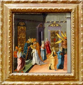 "Le Couronnement d'Esther par Assuerus", Jacopo del Sellai…