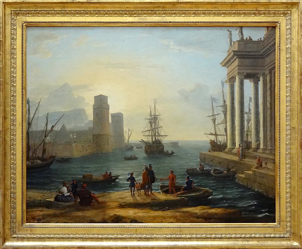 "Port de mer, effet de brume", Claude Gellée, dit Claude L…