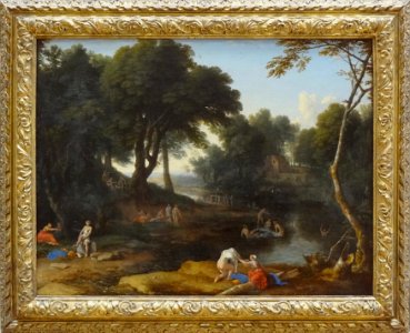 "Paysage aux baigneuses", Laurent de La Hyre, 1653. Musée …