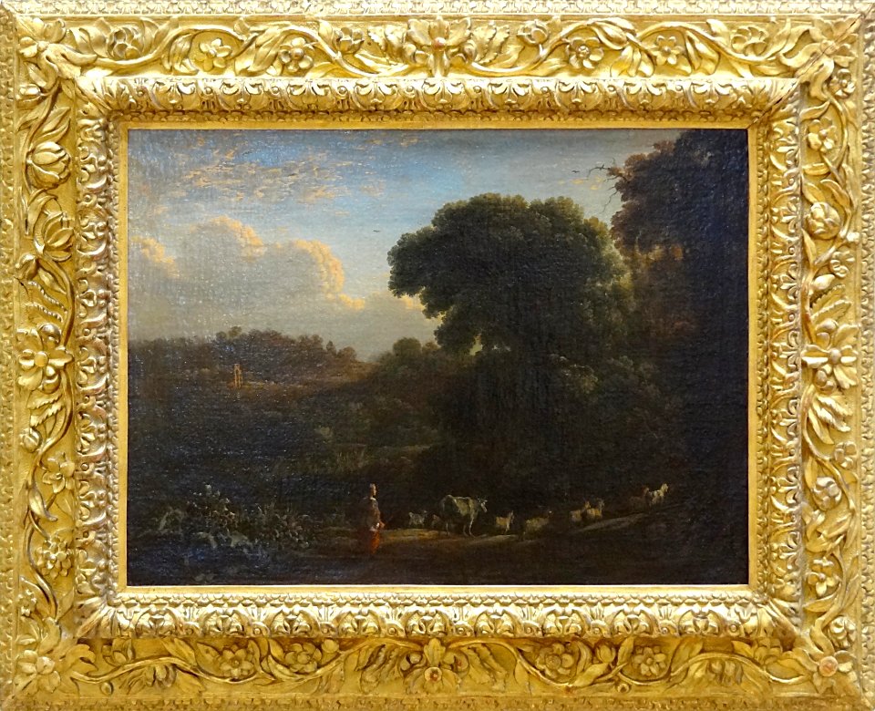 "Paysage au soleil couchant", Claude Gellée, dit Claude Lo…