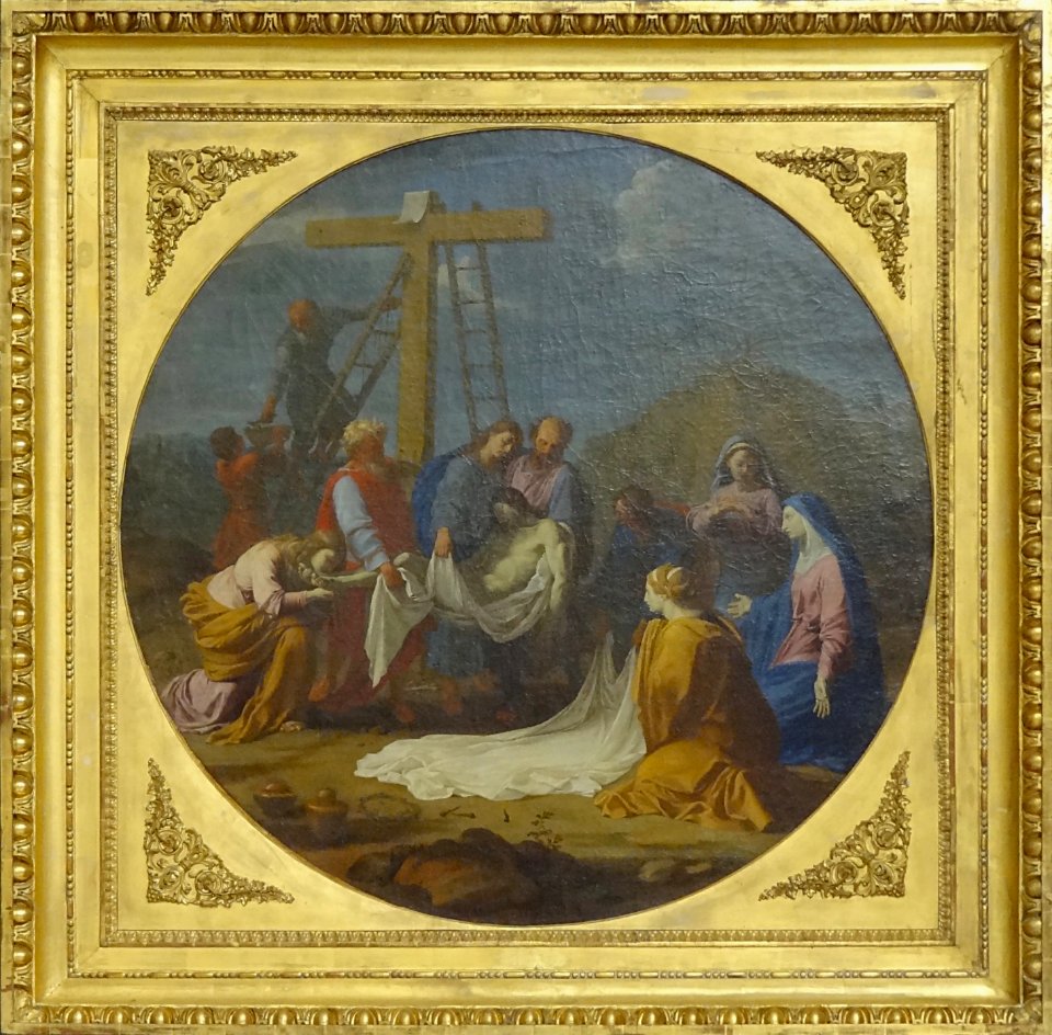 "Déposition de Croix", Eustache Le Sueur, vers 1651. Musée…