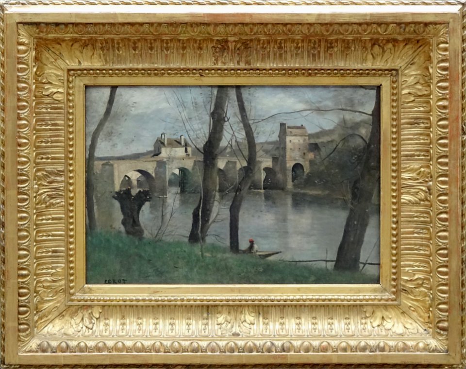 "Le pont de Mantes (environs de Paris", Camille Corot, ver…